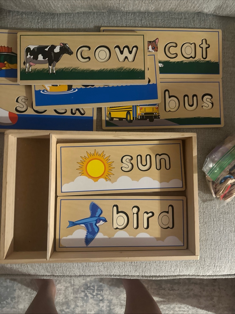 Melissa and Doug Wood Educational Puzzle